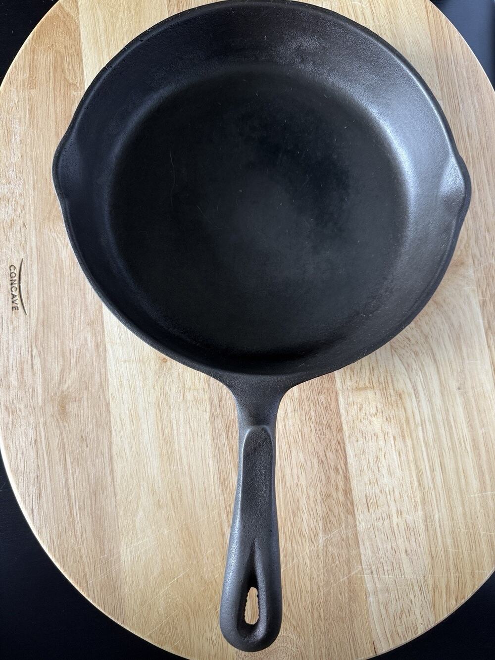 Wagner’s 1891 Original 10.5” Cast Iron Skillet Made in USA No Rock No Spin